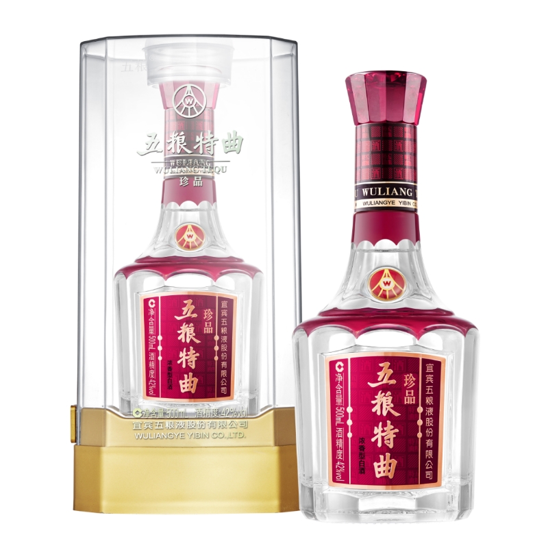 五粮特曲珍品/五粮特曲系列/52%vol 500mL
