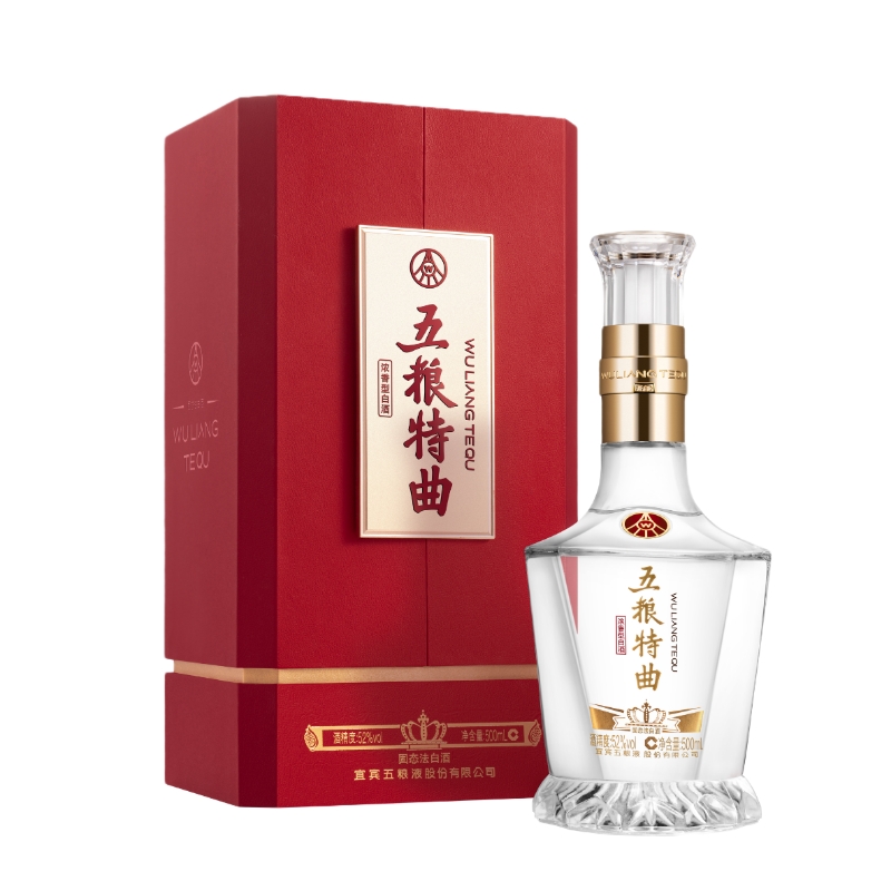 五粮液防伪专网- 五粮特曲皇冠版/五粮特曲系列/52%vol 500mL